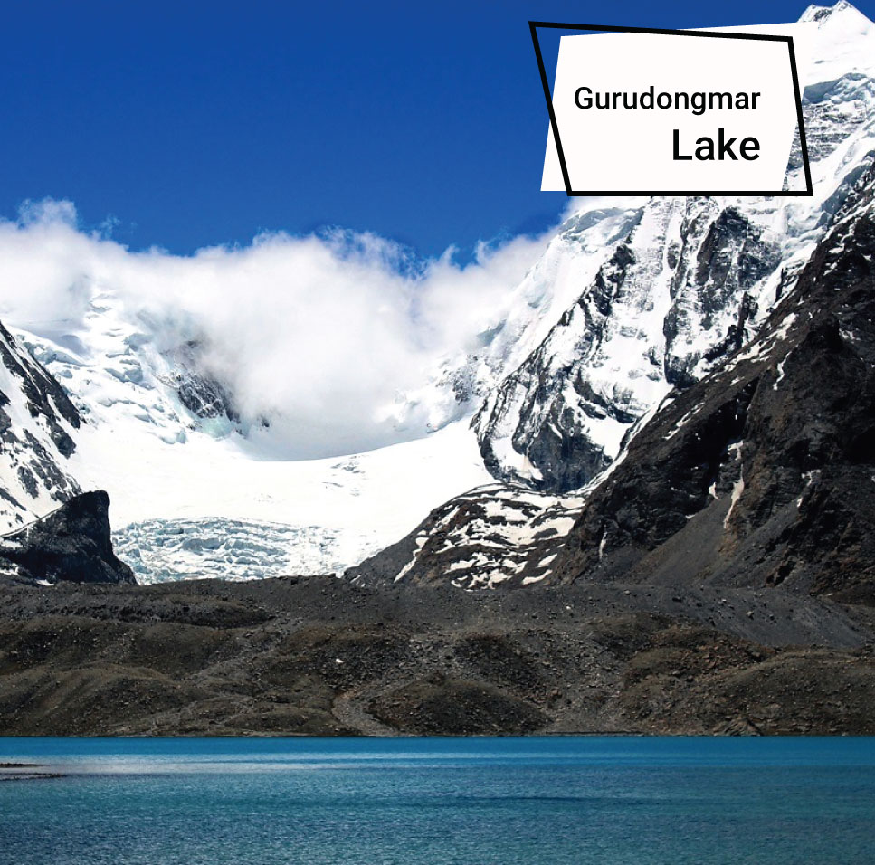 north east india tour itinerary, north sikkim gurudongmar lake